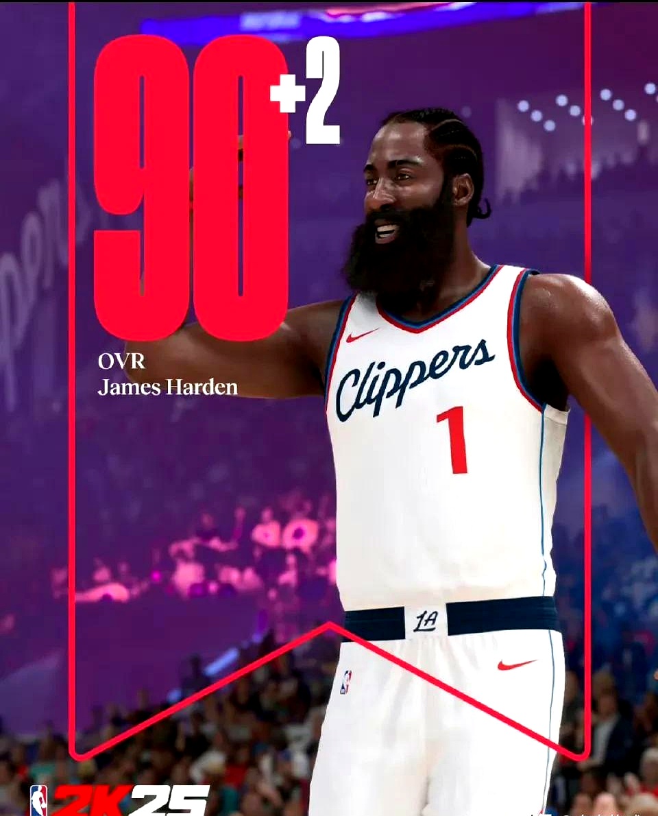 哈登第二年仅1330万美元受保障快船明夏有丰厚空间(赚翻了那不勒斯1330万引进k77)